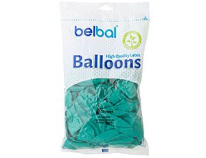 Belbal Balloons 30cm, Pastel Forest Green, 100 pcs Godan