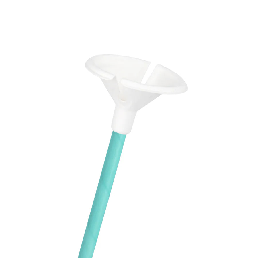 ECO Sticks for balloons with stoppers, paper, pastel, mix color, 10 pcs. PartyPal
