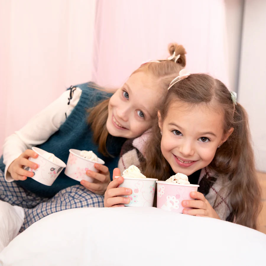 Ice Cream Paper Cups, Cat Paws, 150 ml, 6 pcs PartyPal