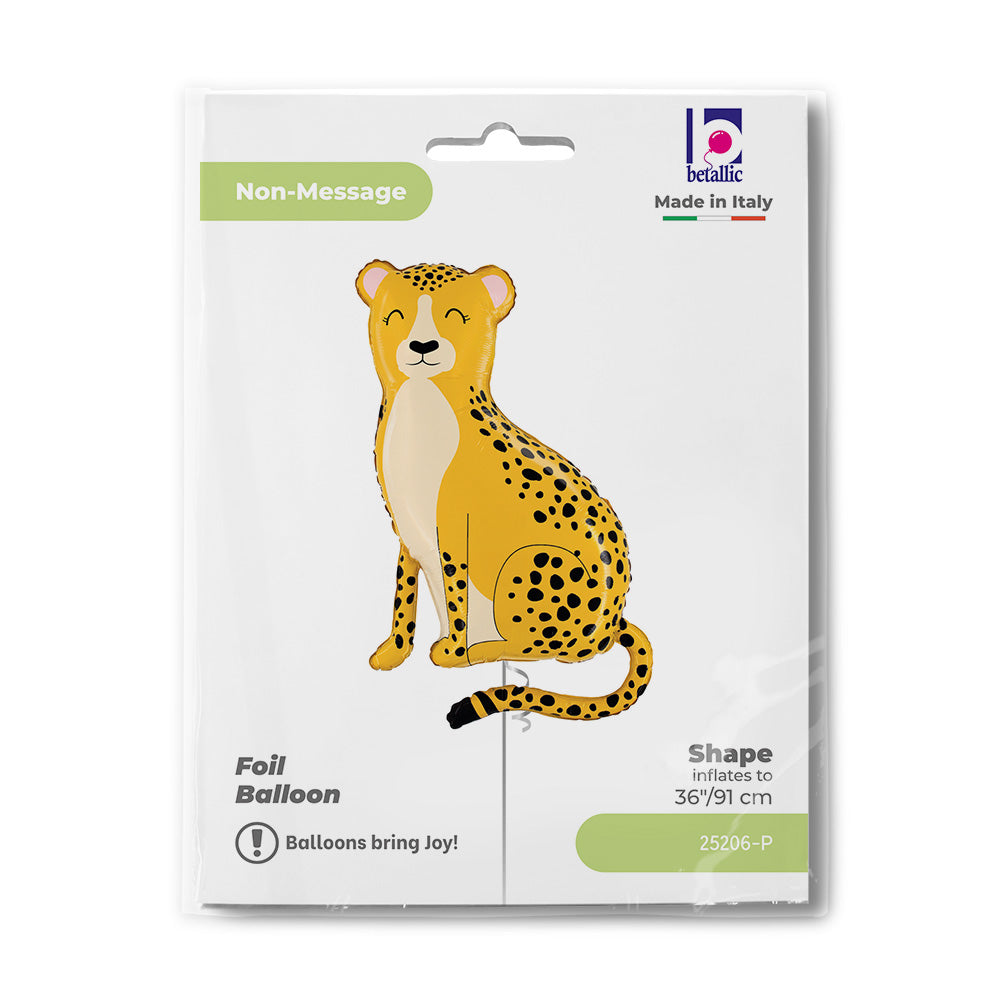 Foil Balloon Cheetah/Leopard, 40" / 102 cm Grabo