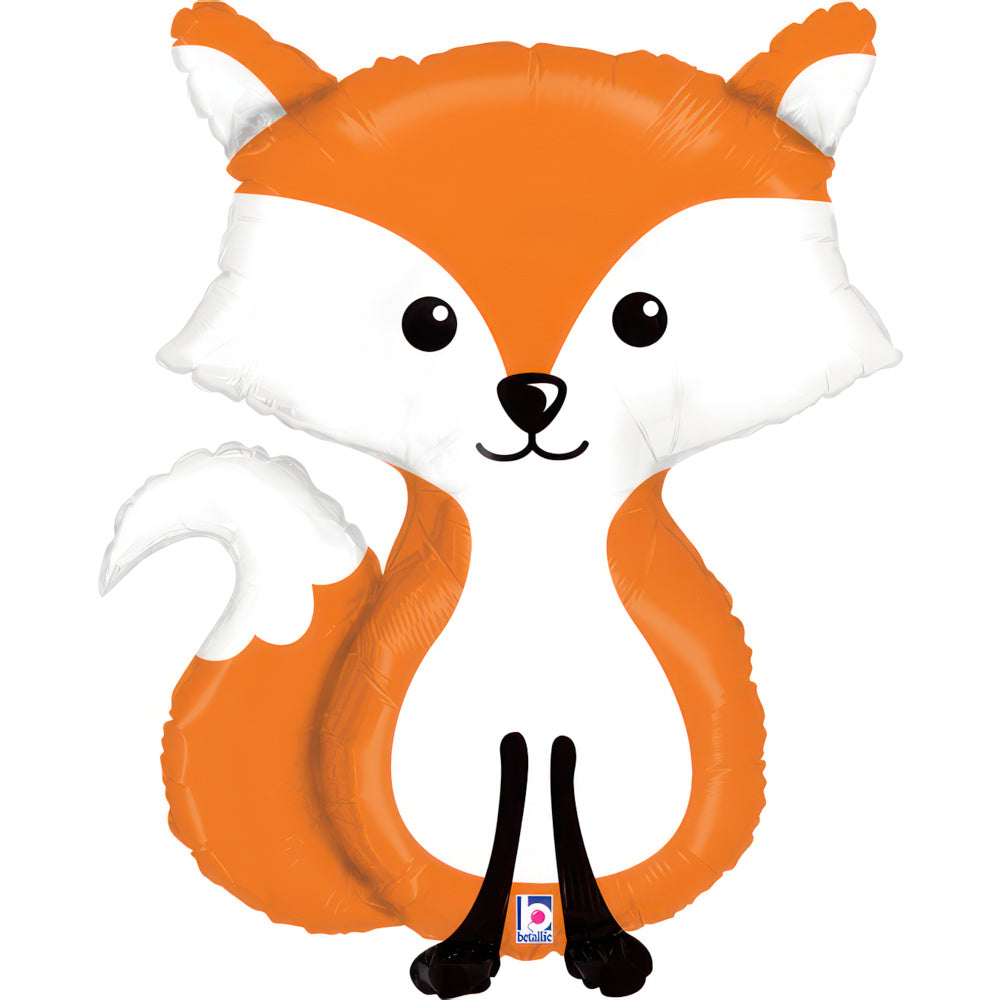 Foil Balloon Fox, 30" / 76 cm