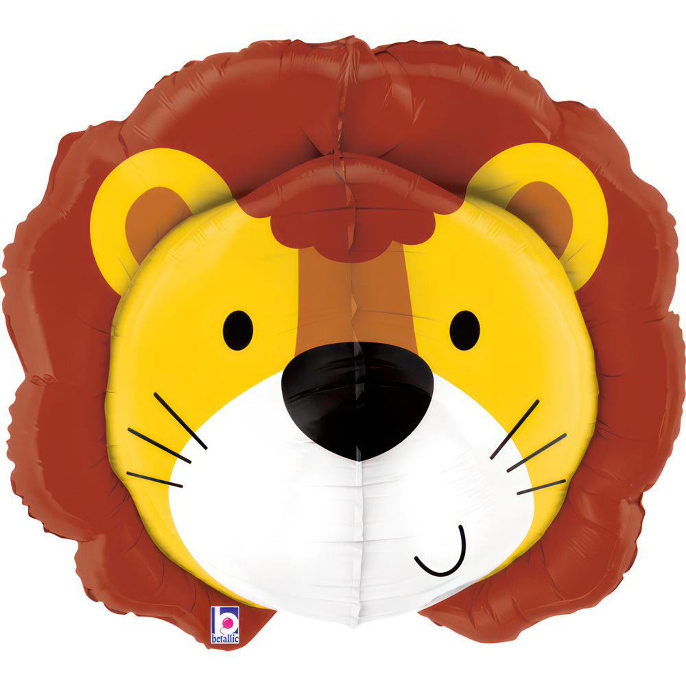 Globo de aluminio León/Leo 3D, 21" / 55x55x46 cm