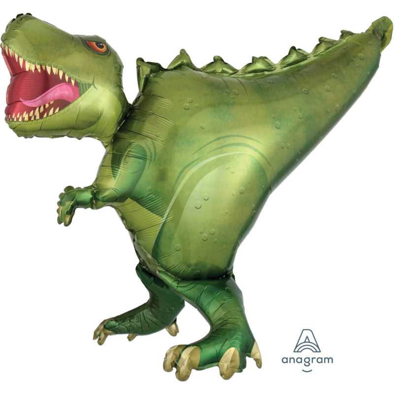Foil balloon Dinosaur, T-Rex, 36" / 91 cm Anagram