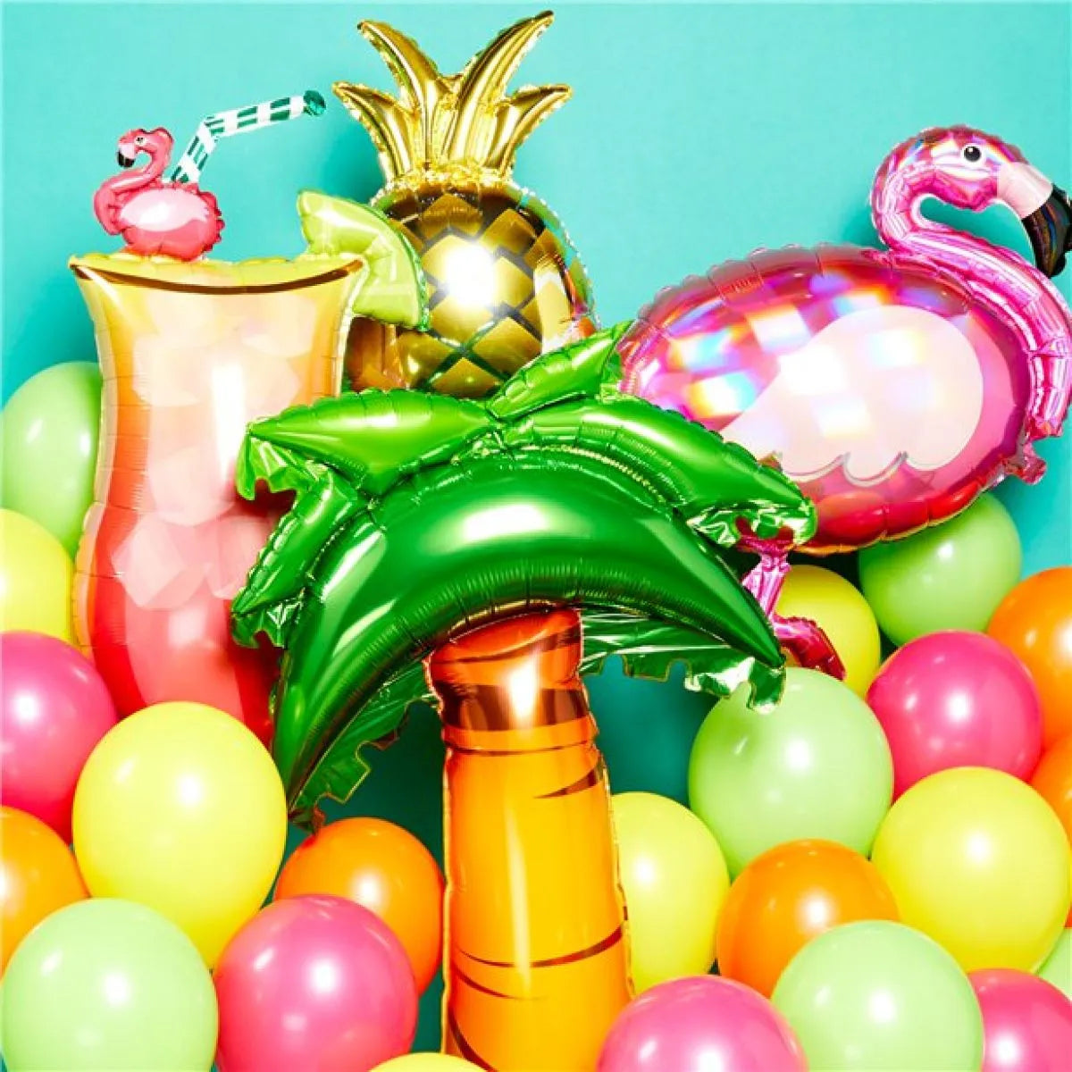 Foil balloon Palm Tree, AirLoonz, 56" / 142 cm Anagram
