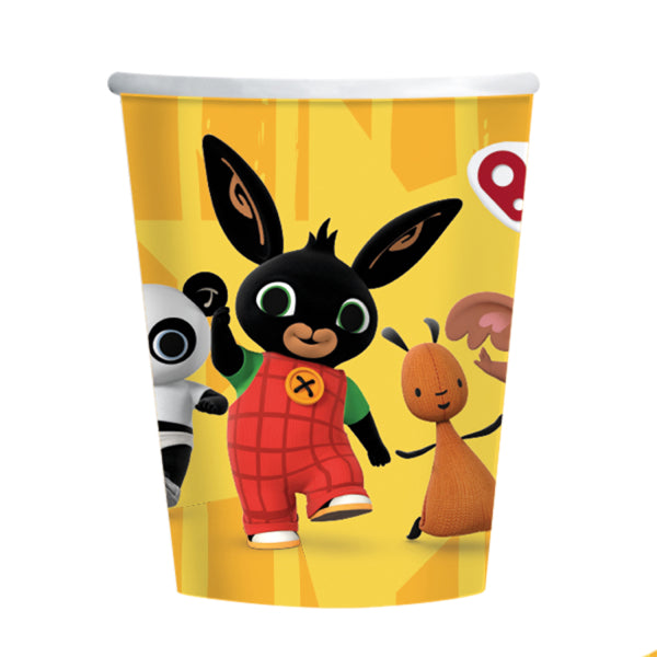 Vasos de cartón "Bing", 250 ml, 8 uds.