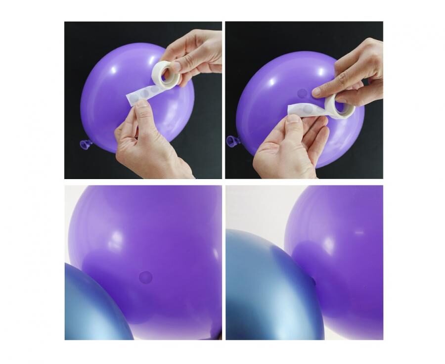 Glue Dots For Balloons, 100 pcs in a roll Godan