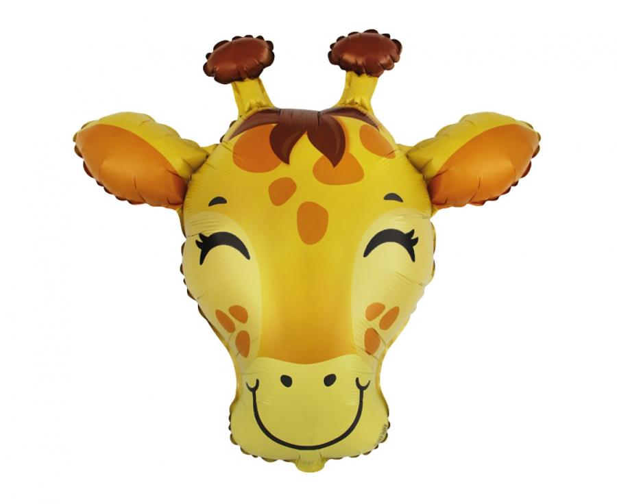 Foil Balloon Giraffe Head, 68x80 cm Grabo