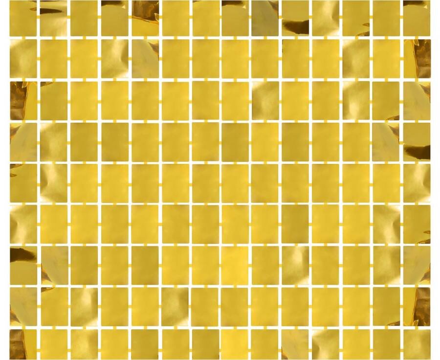 Party backdrop, gold squares, 100 x 200 cm Godan