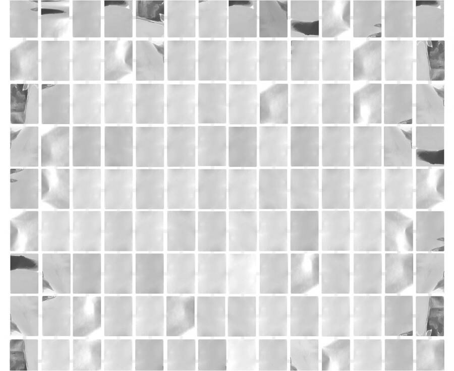 Party backdrop, silver squares, 100 x 200 cm Godan