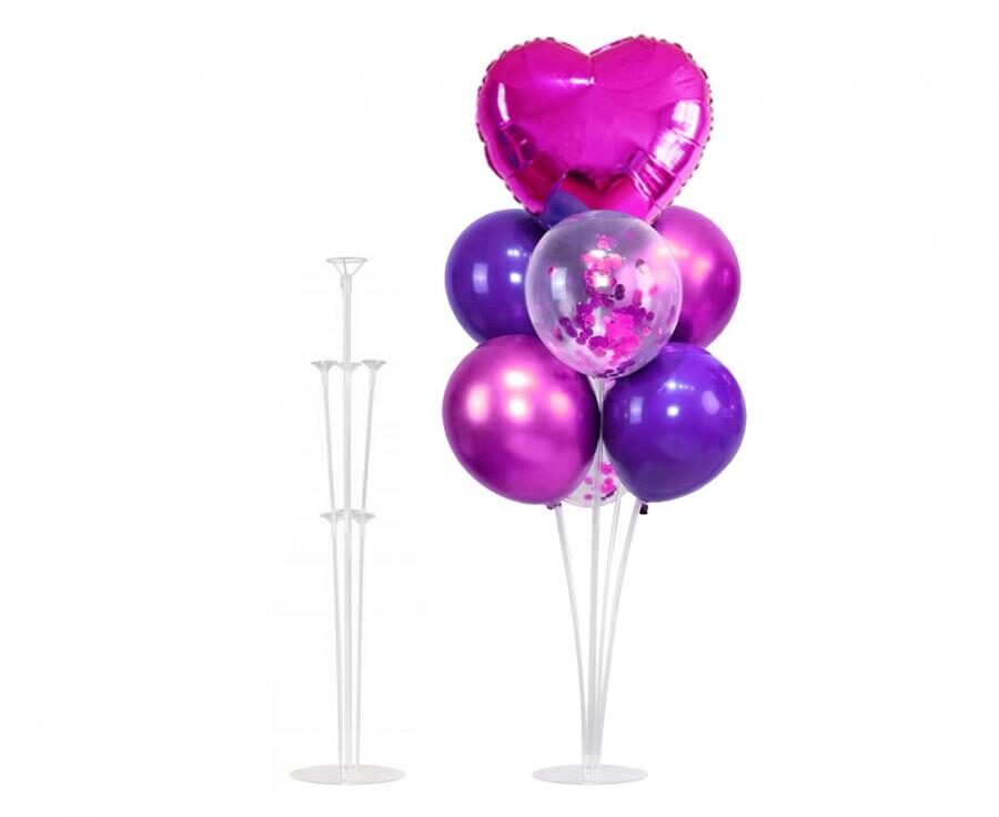 Balloon decoration rack, 7 balloons, 74 cm Godan