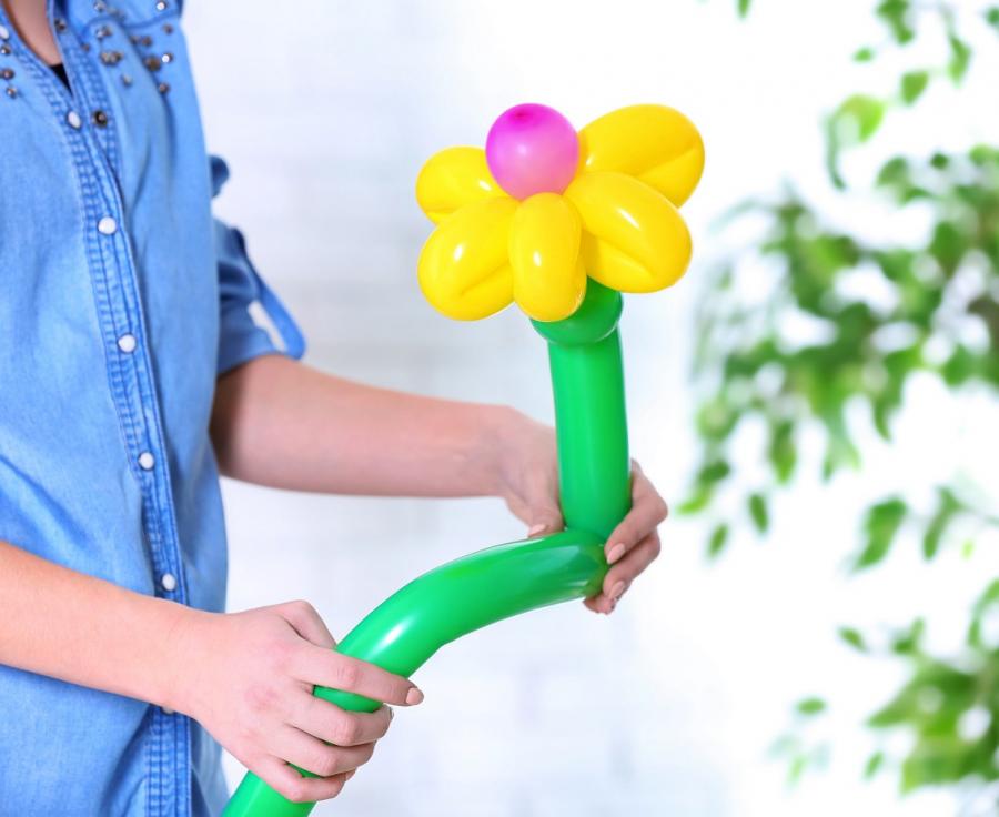 Gemar Modelling balloons, Mix Colors, 10 pcs with Pump Gemar