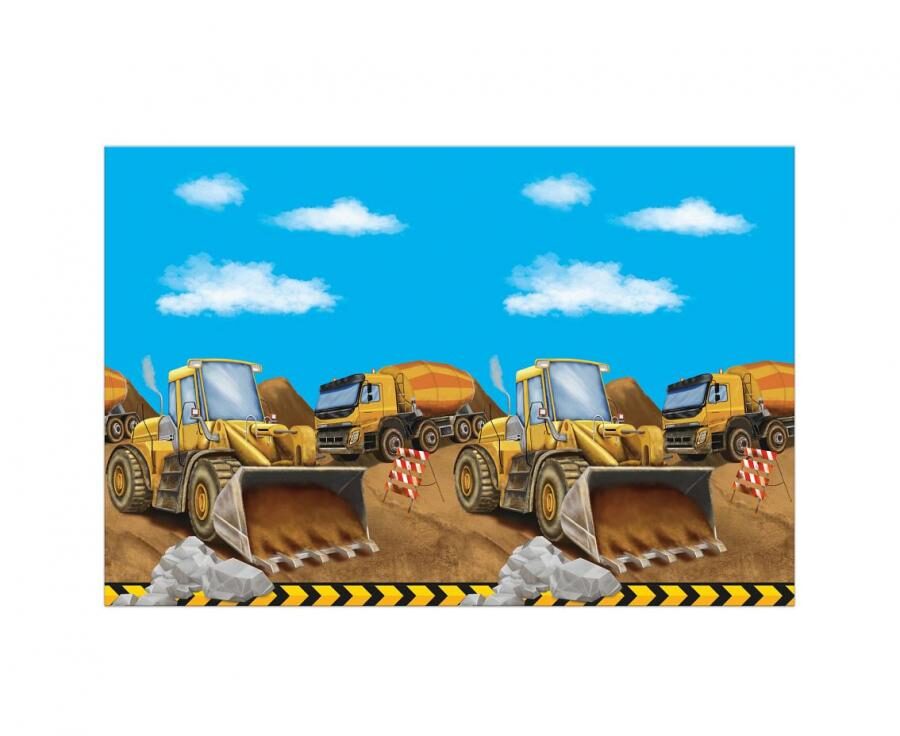 Table cover Construction, plastic, 120x180 cm PROCOS