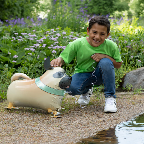 Foil Balloon Walking Dog, 17" / 43 cm Amscan