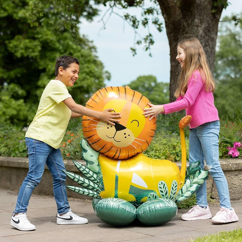 Foil Balloon Lion/Leo, AirLoonz, 43" / 109 cm Anagram