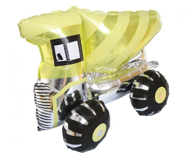 Foil Balloon Dumper Truck 3D, 24x13x17" / 63x35x44 cm Godan