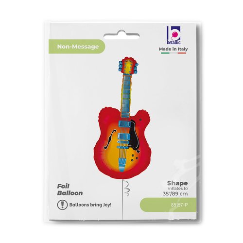 Foil Balloon Guitar, 35" / 89 cm Grabo