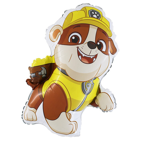 Foil Balloon Paw Patrol, Rubble, 29" / 74 cm Grabo