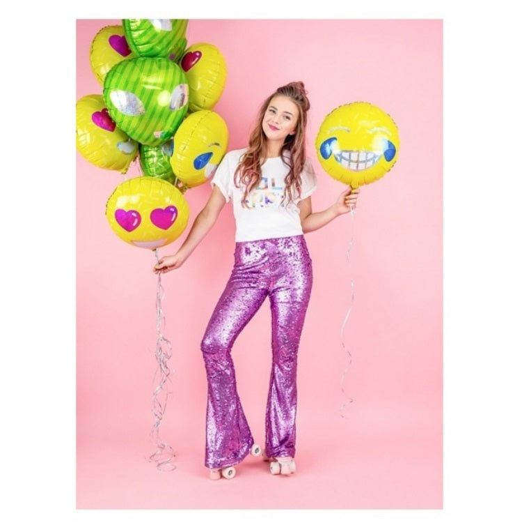 Foil Balloon Emoji Smile 18" / 46 cm Partydeco
