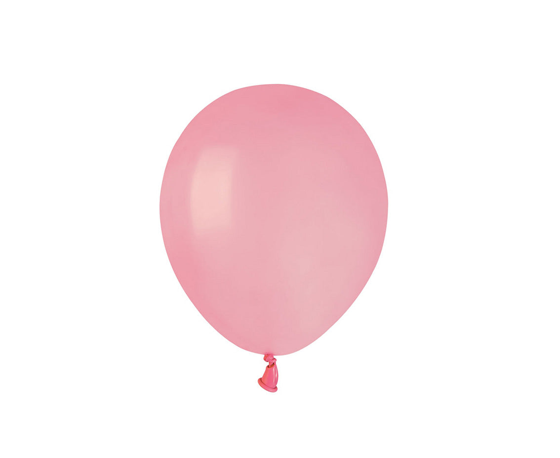 Gemar latex balloons, light pink, 5"/ 13 cm, 100 pcs Gemar