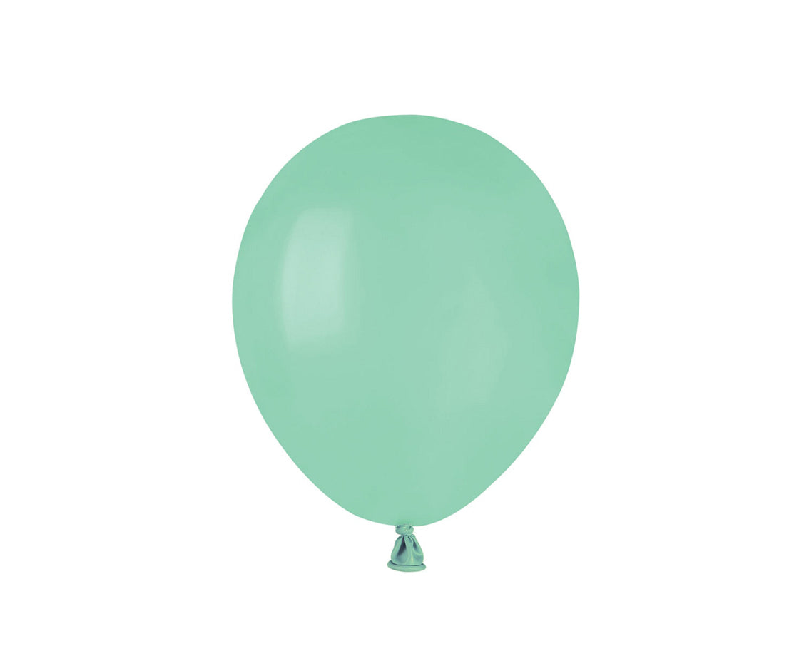 Gemar latex balloons, mint green, 5"/ 13 cm, 100 pcs Gemar