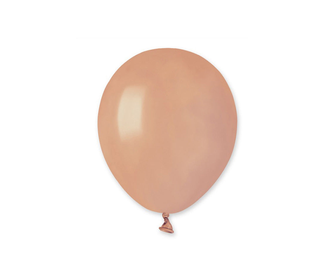 Gemar latex balloons, foggy pink, 5"/ 13 cm, 100 pcs Gemar