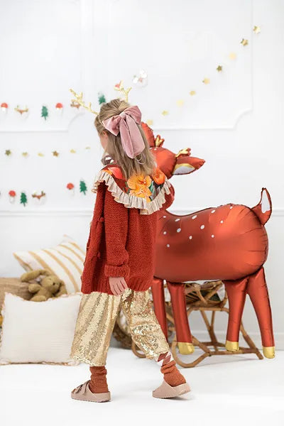 Foil Balloon Deer, 31.5x41.5" / 80x105 cm Partydeco