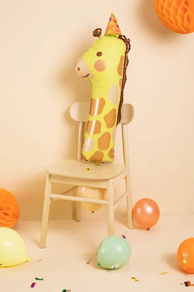 Balão Foil Número ''1'', 82cm, girafa