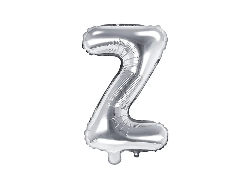 Balão Foil Letra ''Z'', 35cm, prata