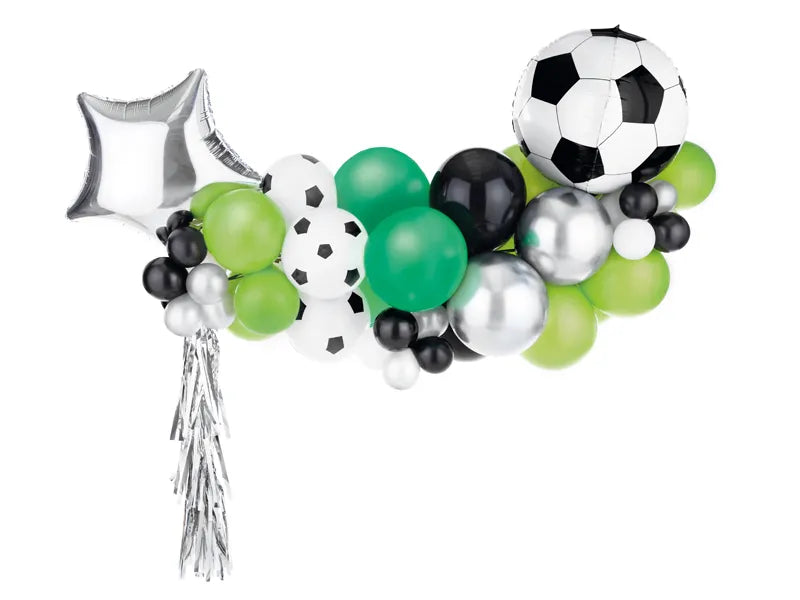 Guirnalda de globos DIY Fútbol, 150x126 cm