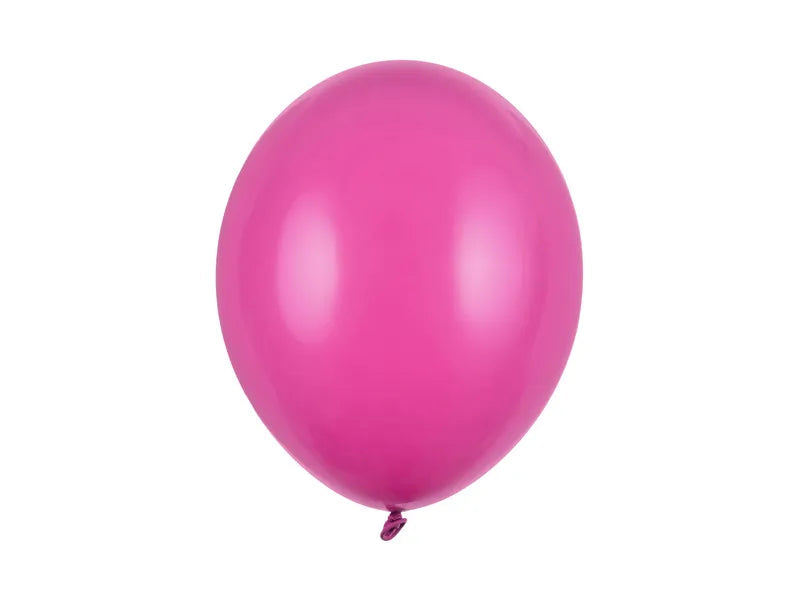 Strong Balloons 27 cm, Pastel Hot Pink, 100 pcs