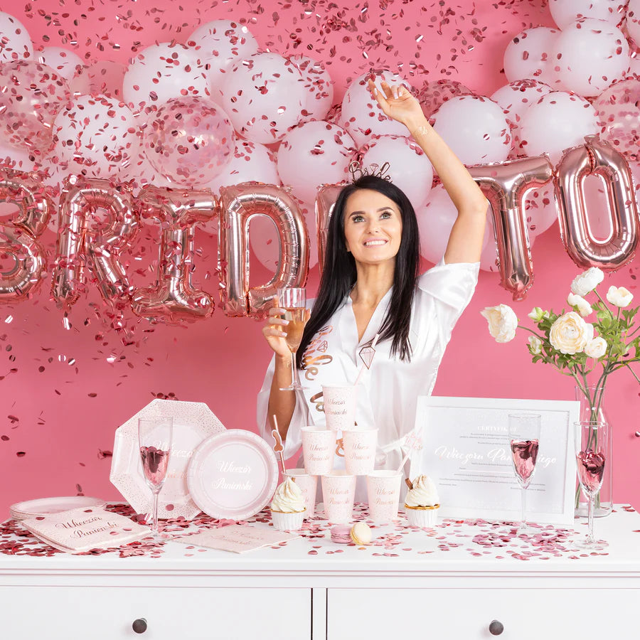 Confetti Circles, rose gold, 1 cm, 15 g package PartyPal