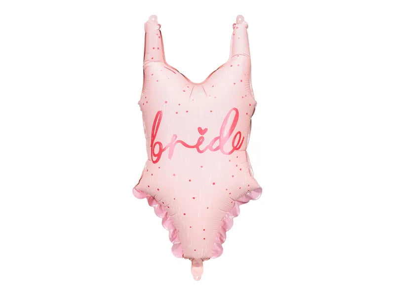 Traje de baño con globo de aluminio - Novia, 18x30" / 46x76 cm