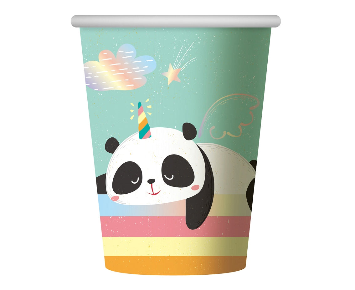 Paper cups Dreamy Panda, 266 ml, 6 pcs Godan