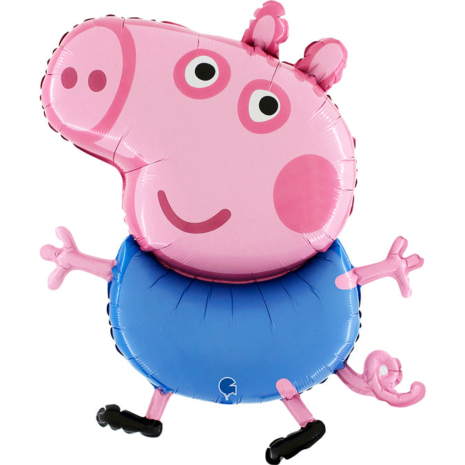 Foil Balloon Peppa Pig, George, 37" / 94 cm