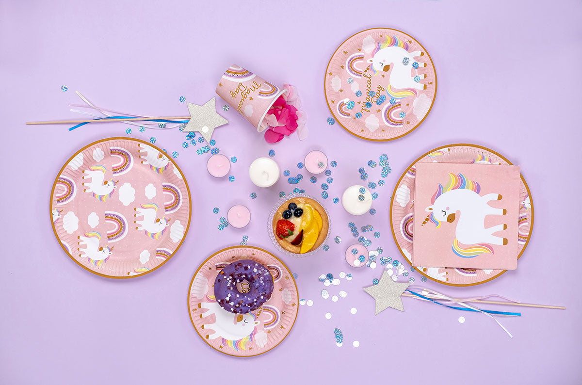 Paper plates Magical Day, 23 cm, 8 pcs Maverick