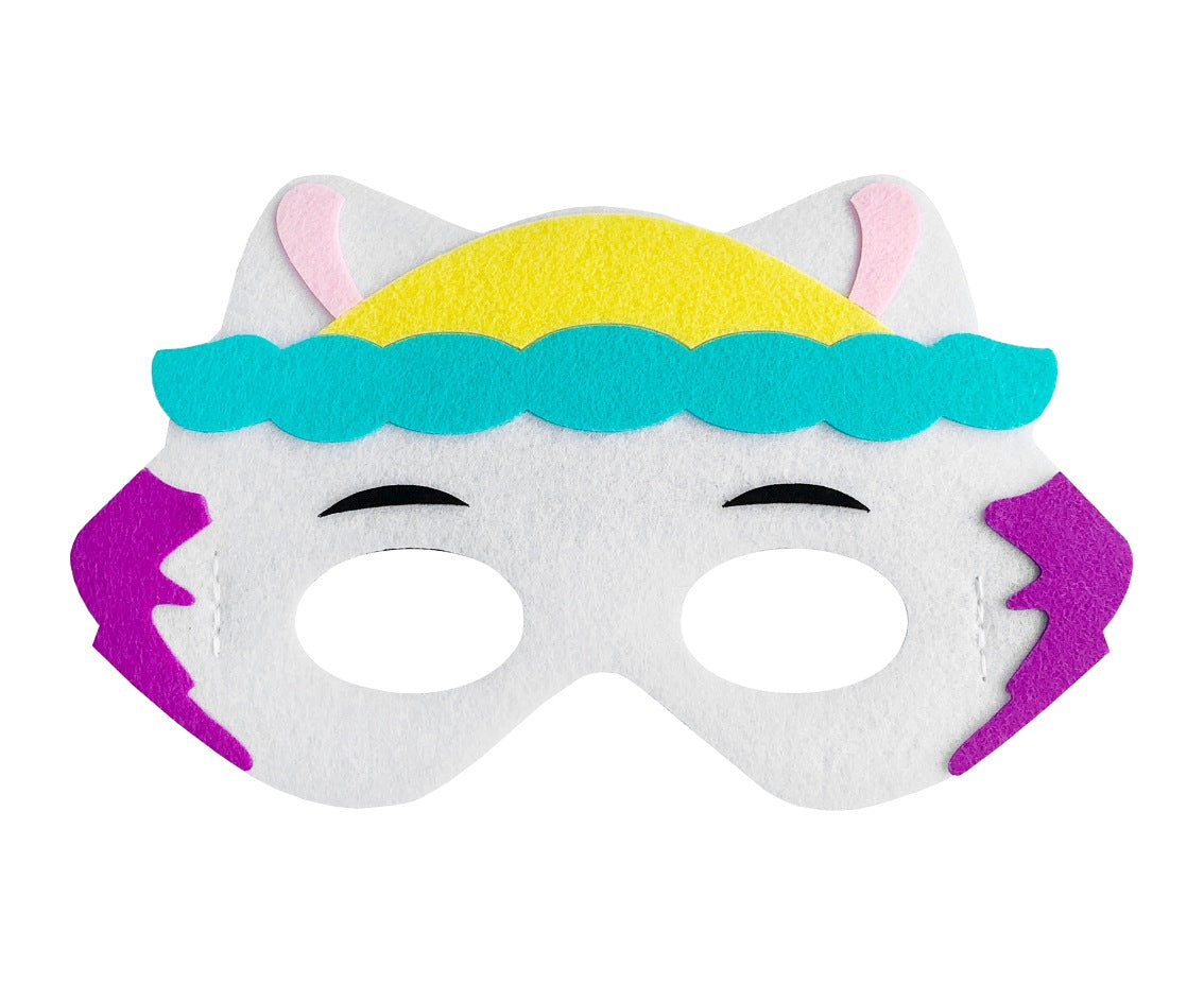 Felt mask Dog Brigade - Mountain Lifeguard, size 17,5 x 12 cm Godan