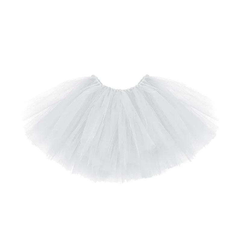 Saia tutu, branca, 80 x 34 cm