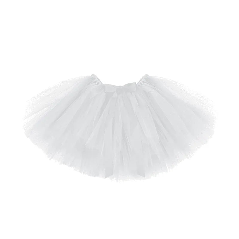 Saia tutu, branca, 80 x 34 cm