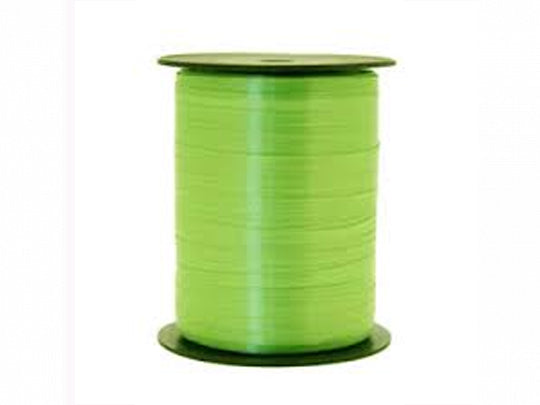 Plastic Curling Ribbon, lime green, 500 m Party Punto