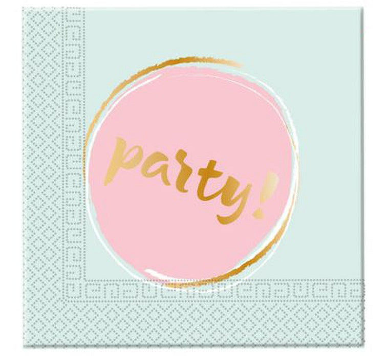 Paper napkins Elegant Party, 33x33 cm, 20 pcs PROCOS