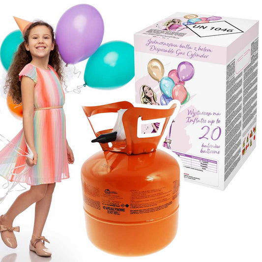 What size helium tank do I need to fill 50 balloons?