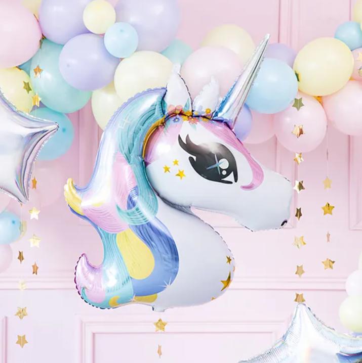 Foil-Balloons-Unicorns-Pony-and-Princess Party Punto