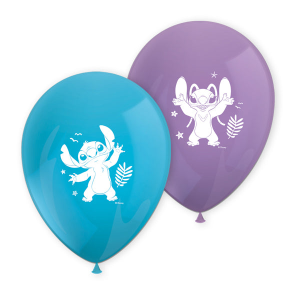 Globos de látex Stitch, 23 cm, 8 uds. PROCOS