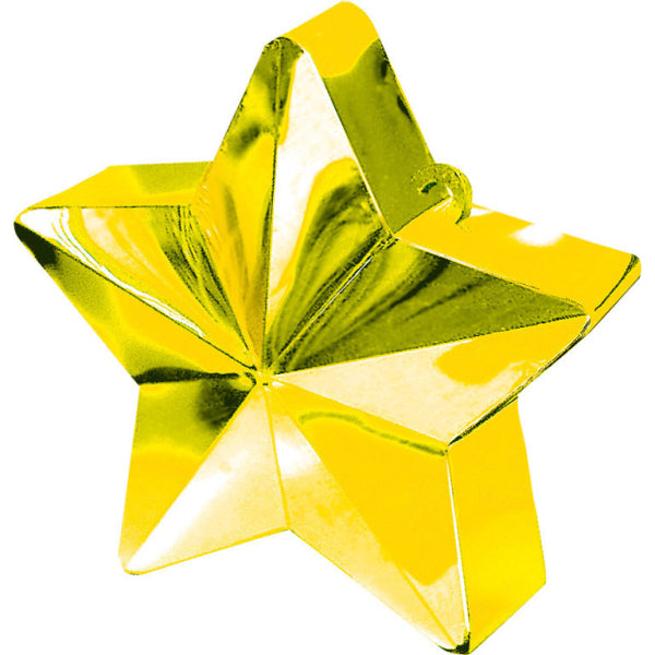 Balloon weight Star, golds, 7 cm, 150 g, 1 pcs Amscan