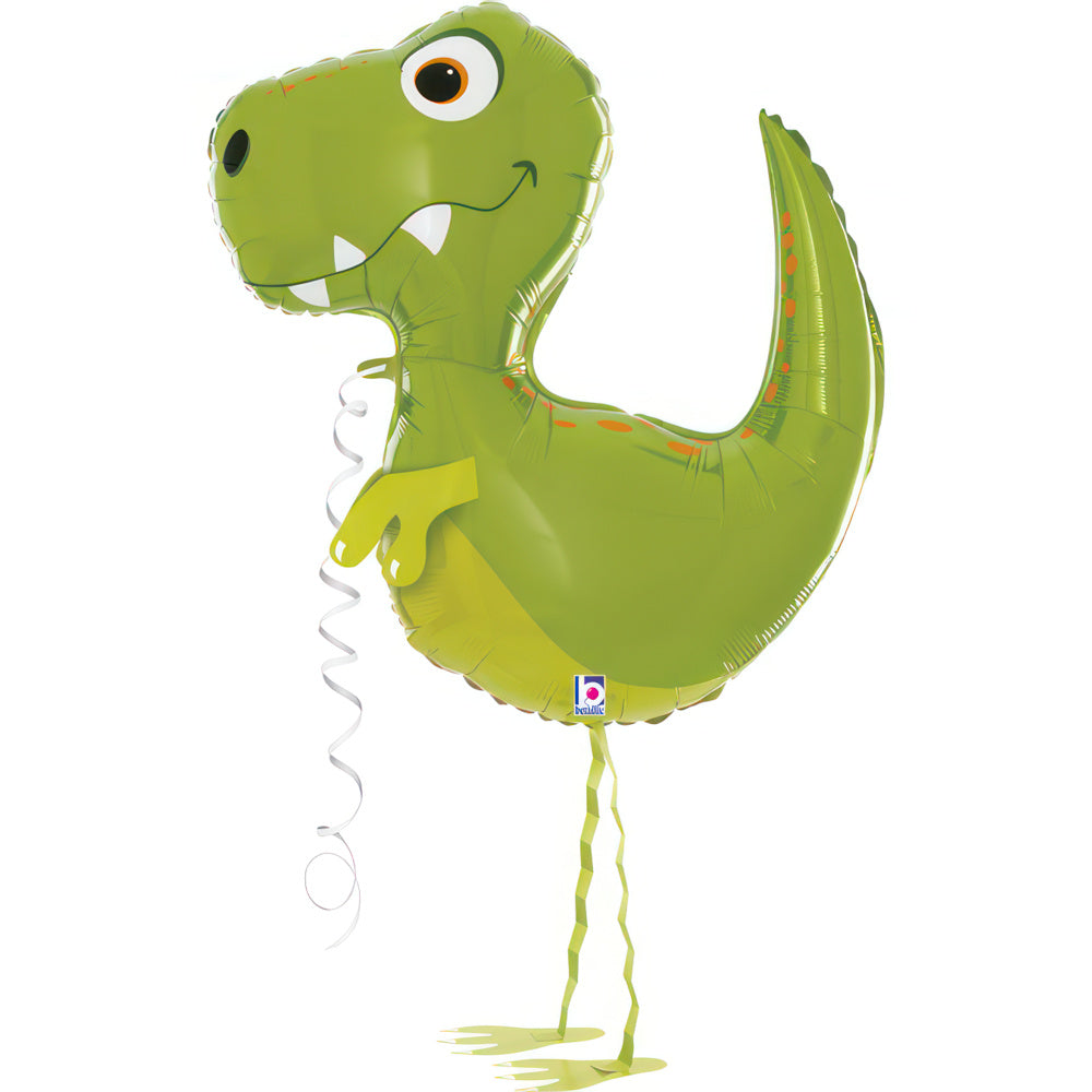 Balão de alumínio Dinossauro, 34" / 86 cm