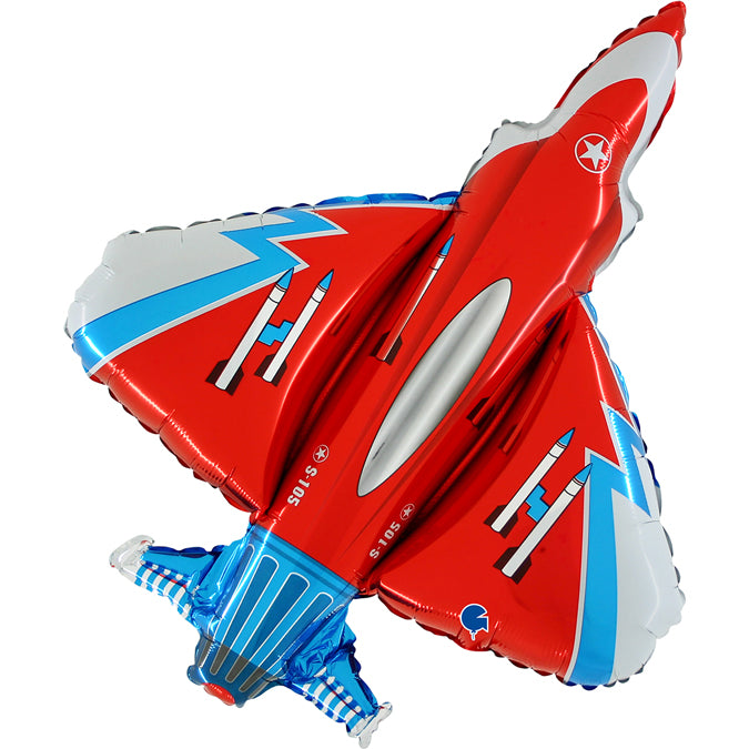 Globo de aluminio Starfighter, 28" / 71 cm