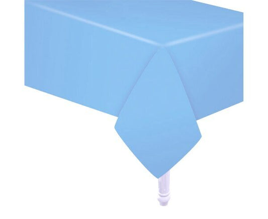 Table cover, light blue, paper, 132x183 cm Godan