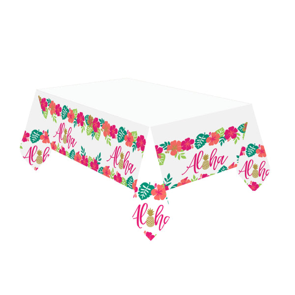 Table cover Aloha, paper, 120 x 180 cm Unique