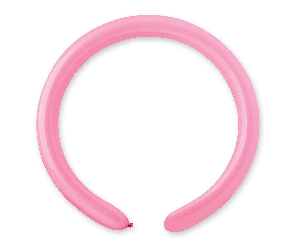 Balões de modelagem Gemar, D4, rosa, 100 unidades