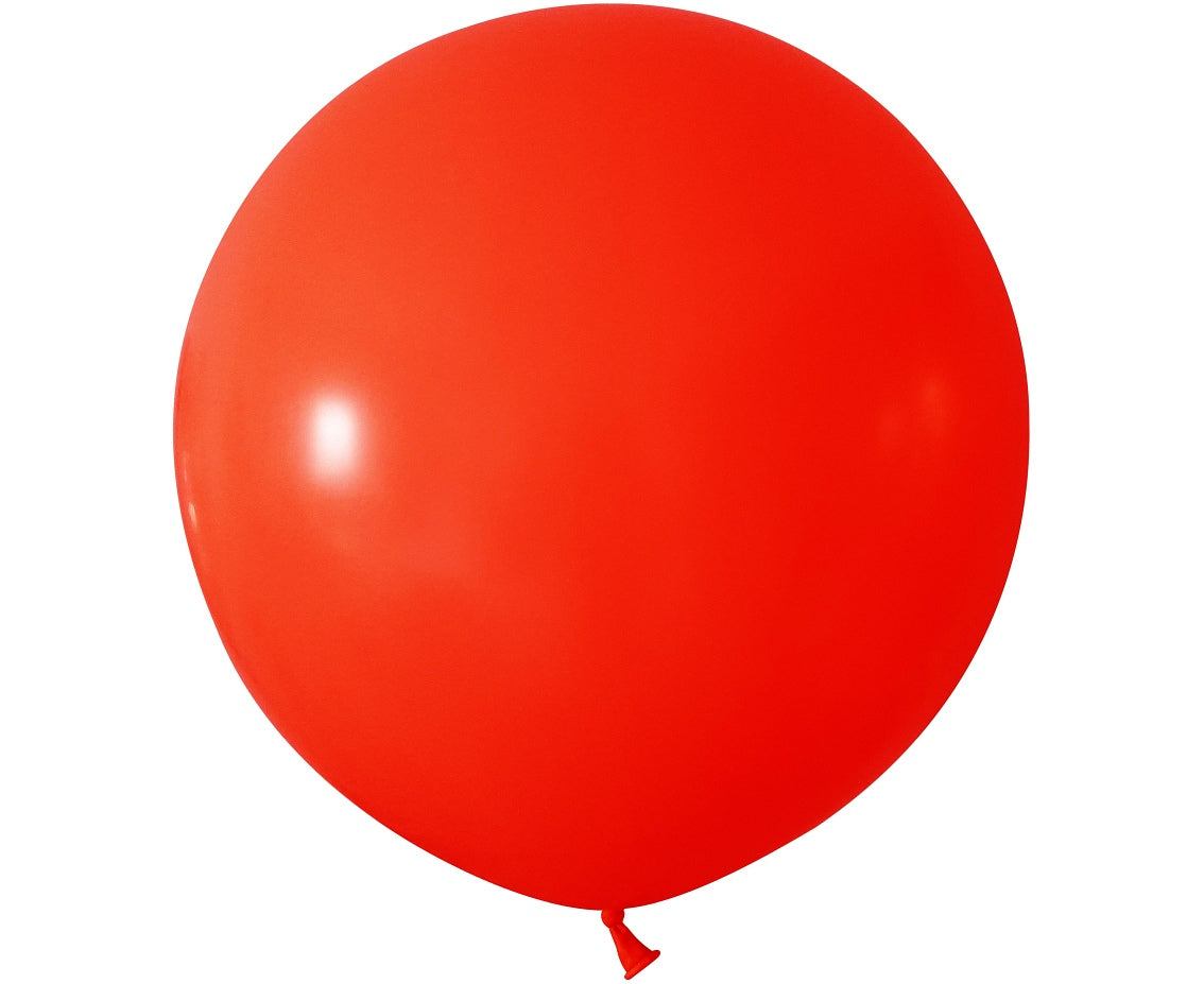 Balões de látex Beauty & Charm, vermelho, 24"/ 61 cm, 2 peças.